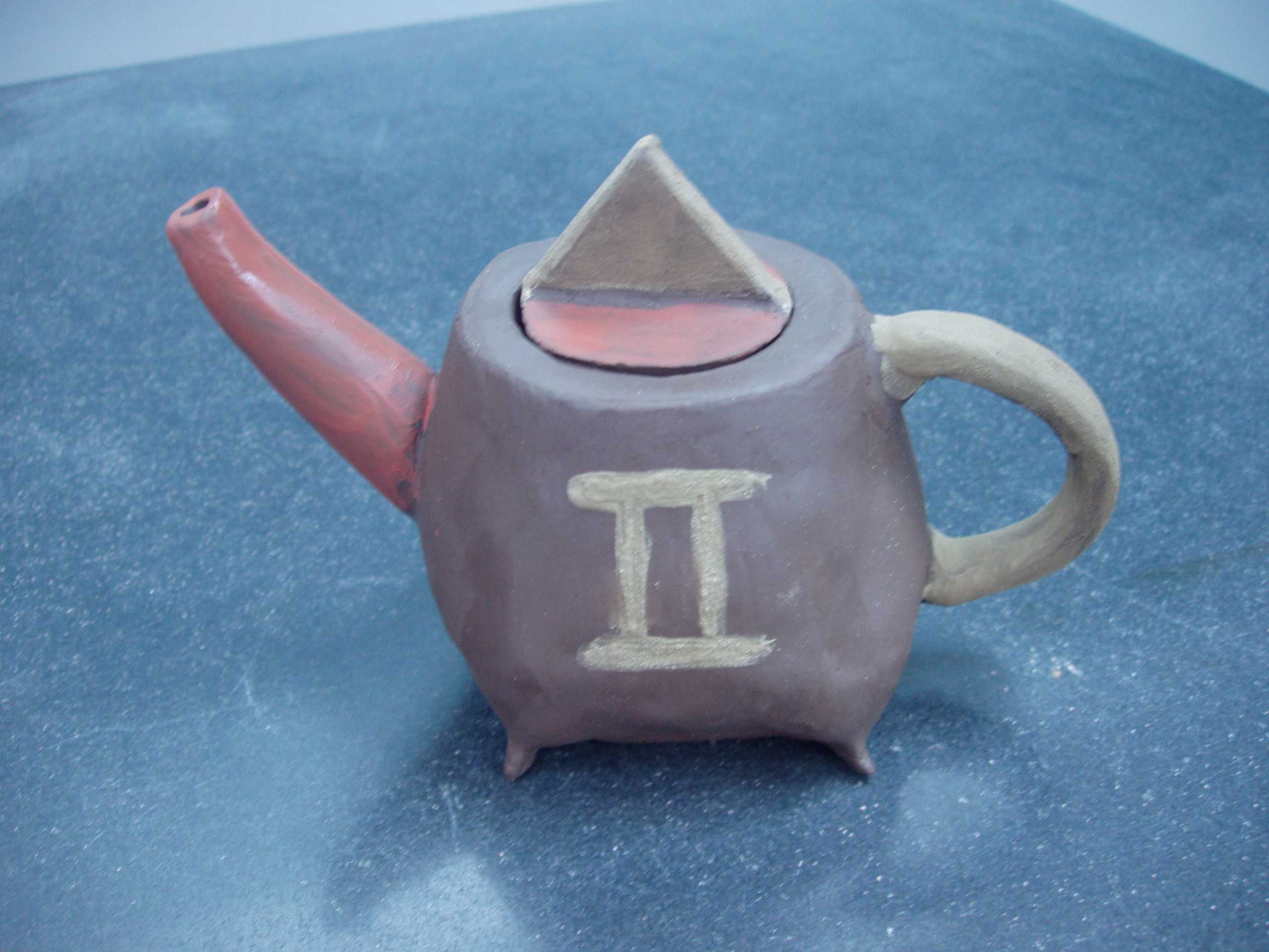 陶艺学生系列作品茶壶
